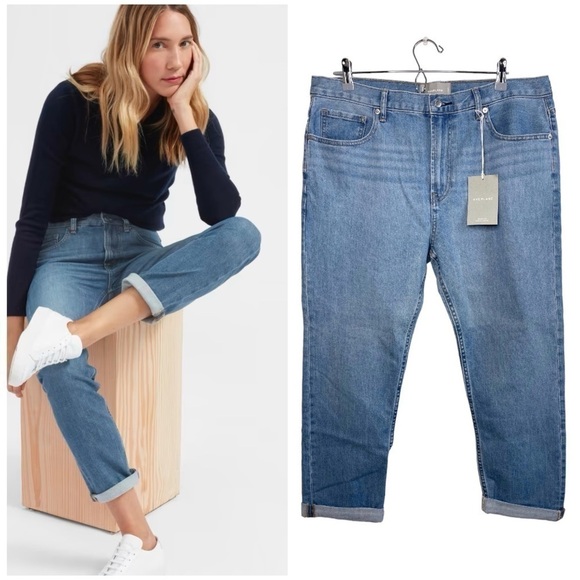 EVERLANE NWT The Modern Boyfriend Jean size 32 - Picture 1 of 12